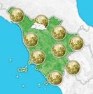 Previsioni meteo Toscana per martedì, 06 agosto la notte