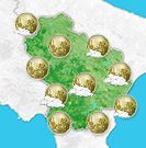 Previsioni meteo Basilicata per martedì, 06 agosto la notte