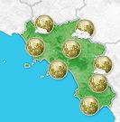 Previsioni meteo Campania per martedì, 06 agosto la notte