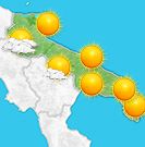 Previsioni meteo Puglia per martedì, 06 agosto il pomeriggio