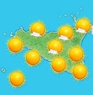 Previsioni meteo Sicilia per martedì, 06 agosto il pomeriggio