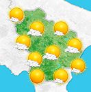 Previsioni meteo Basilicata per martedì, 06 agosto il pomeriggio