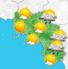 Previsioni meteo Campania per martedì, 06 agosto il pomeriggio