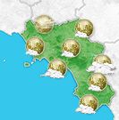 Previsioni meteo Campania per martedì, 06 agosto la sera