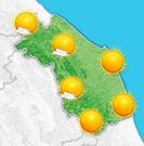 Previsioni meteo Marche per martedì, 06 agosto la mattina