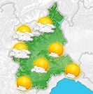 Previsioni meteo Piemonte per martedì, 06 agosto la mattina