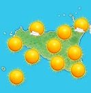Previsioni meteo Sicilia per martedì, 06 agosto la mattina