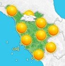 Previsioni meteo Toscana per martedì, 06 agosto la mattina