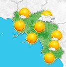 Previsioni meteo Campania per martedì, 06 agosto la mattina