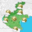 Previsioni meteo Veneto per mercoledì, 07 agosto la notte