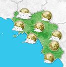 Previsioni meteo Campania per mercoledì, 07 agosto la notte