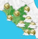 Previsioni meteo Lazio per mercoledì, 07 agosto la notte