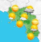 Previsioni meteo Campania per mercoledì, 07 agosto il pomeriggio