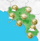 Previsioni meteo Campania per mercoledì, 07 agosto la sera