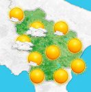 Previsioni meteo Basilicata per mercoledì, 07 agosto la mattina