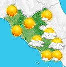 Previsioni meteo Lazio per mercoledì, 07 agosto la mattina