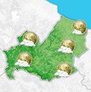 Previsioni meteo Molise per giovedì, 08 agosto la notte