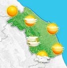 Previsioni meteo Marche per giovedì, 08 agosto il pomeriggio
