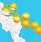 Previsioni meteo Puglia per giovedì, 08 agosto il pomeriggio