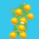 Previsioni meteo Sardegna per giovedì, 08 agosto il pomeriggio