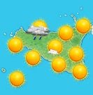 Previsioni meteo Sicilia per giovedì, 08 agosto il pomeriggio