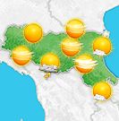 Previsioni meteo Emilia Romagna per giovedì, 08 agosto il pomeriggio