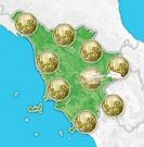 Previsioni meteo Toscana per giovedì, 08 agosto la sera
