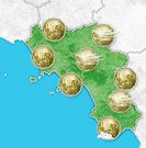 Previsioni meteo Campania per giovedì, 08 agosto la sera