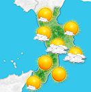 Previsioni meteo Calabria per giovedì, 08 agosto la mattina