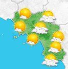 Previsioni meteo Campania per giovedì, 08 agosto la mattina