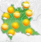 Previsioni meteo Lombardia per giovedì, 08 agosto la mattina