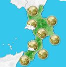 Previsioni meteo Calabria per venerdì, 09 agosto la notte