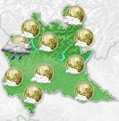 Previsioni meteo Lombardia per venerdì, 09 agosto la notte