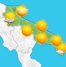 Previsioni meteo Puglia per venerdì, 09 agosto il pomeriggio