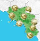 Previsioni meteo Campania per venerdì, 09 agosto la sera