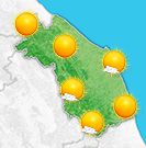 Previsioni meteo Marche per venerdì, 09 agosto la mattina
