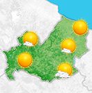 Previsioni meteo Molise per venerdì, 09 agosto la mattina