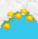 Previsioni meteo Liguria per venerdì, 09 agosto la mattina