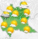 Previsioni meteo Lombardia per venerdì, 09 agosto la mattina