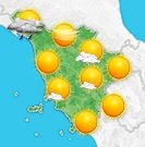 Previsioni meteo Toscana per sabato, 10 agosto il pomeriggio
