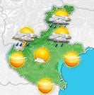 Previsioni meteo Veneto per sabato, 10 agosto il pomeriggio
