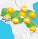 Previsioni meteo Emilia Romagna per sabato, 10 agosto il pomeriggio