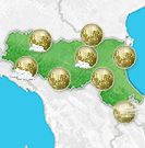 Previsioni meteo Emilia Romagna per sabato, 10 agosto la sera