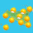 Previsioni meteo Sicilia per sabato, 10 agosto la mattina