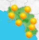 Previsioni meteo Campania per sabato, 10 agosto la mattina