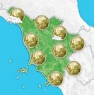 Previsioni meteo Toscana per domenica, 11 agosto la notte