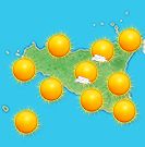 Previsioni meteo Sicilia per domenica, 11 agosto il pomeriggio