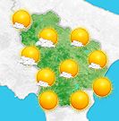 Previsioni meteo Basilicata per domenica, 11 agosto il pomeriggio