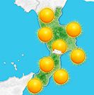 Previsioni meteo Calabria per domenica, 11 agosto il pomeriggio