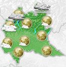 Previsioni meteo Lombardia per lunedì, 12 agosto la notte